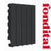 Алюминиевый  радиатор  FONDITAL BLITZ SUPER B4 BLACK COFFEE 500/100, Италия