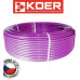 Труба для теплого водяного пола KOER LUX PINK D16Х2 мм с кислородным барьером, (Чехия)