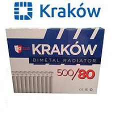 Радиатор  биметаллический Krakow 500*80 стандарт  (Польша) Биметалл секционный