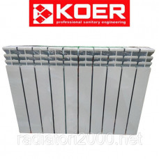 Биметаллический радиатор  KOER MAXI 350*120 Чехия (два конвектора) 