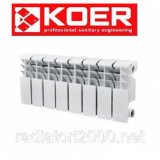 Радиатор биметаллический KOER 200*100 Чехия 